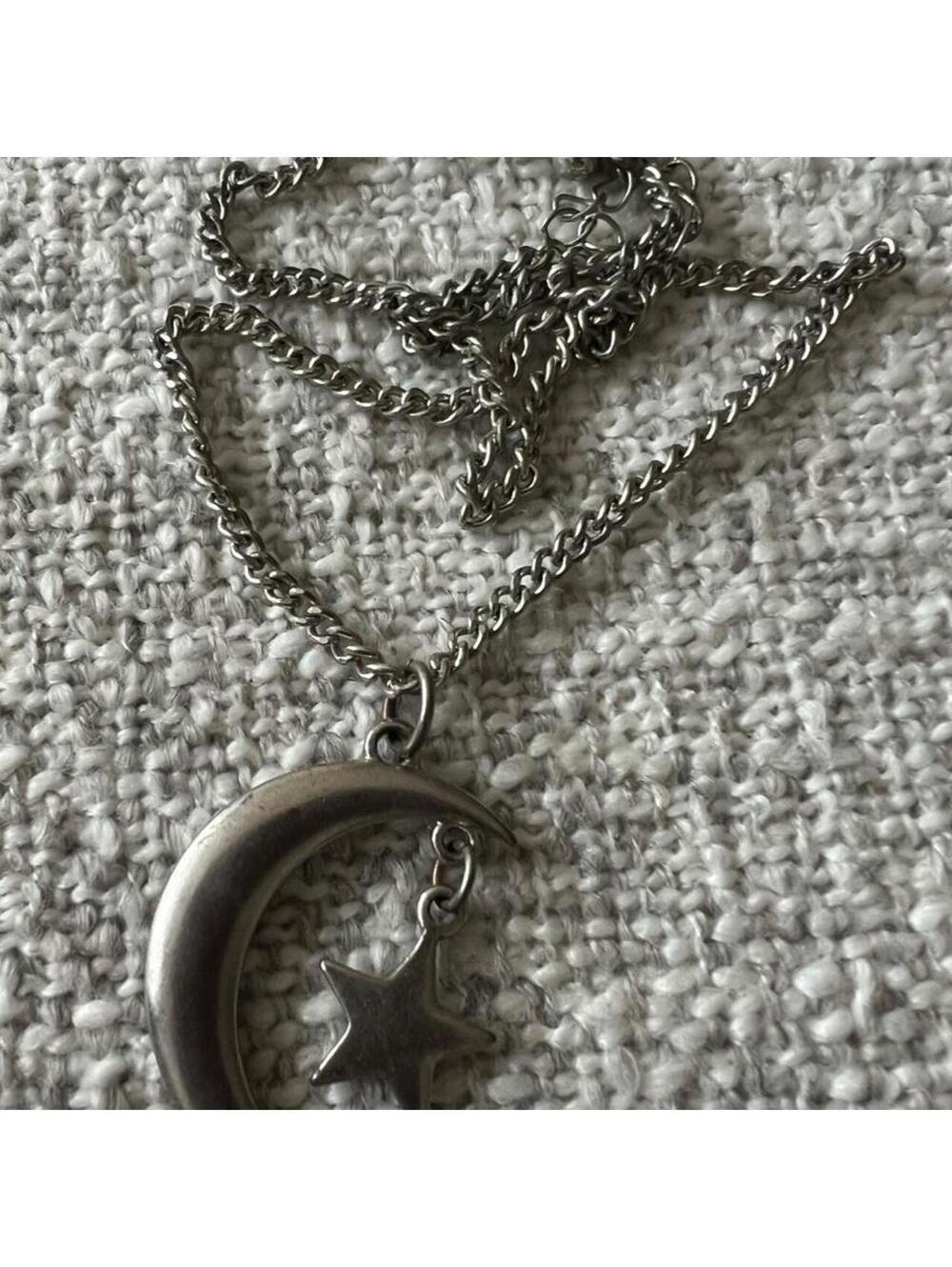 Celestial Moon and Star Necklace